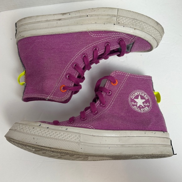 Converse Chuck 70 Renew High Top Sneakers in Cactus Flower Womens Size 5.5 - Picture 3 of 13